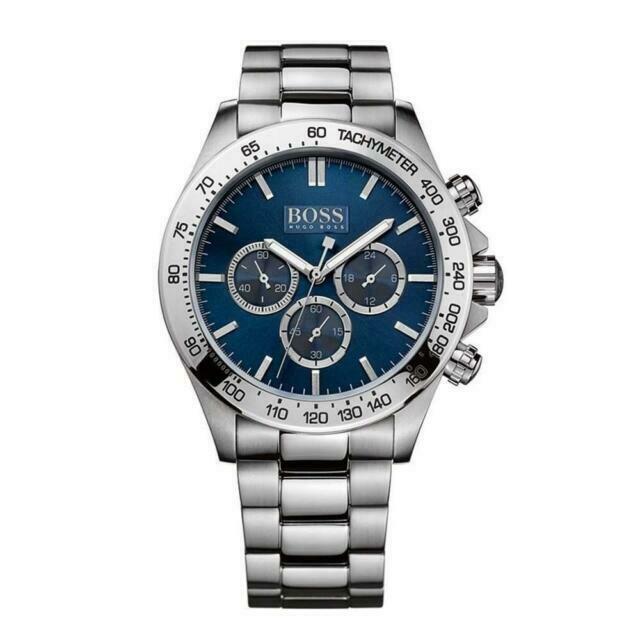 Hugo Boss Men's Watch Chronograph Ikon Blue - HB1512963